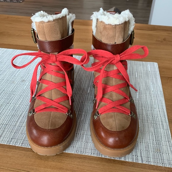 Nine West hiker style boots - Picture 2 of 16